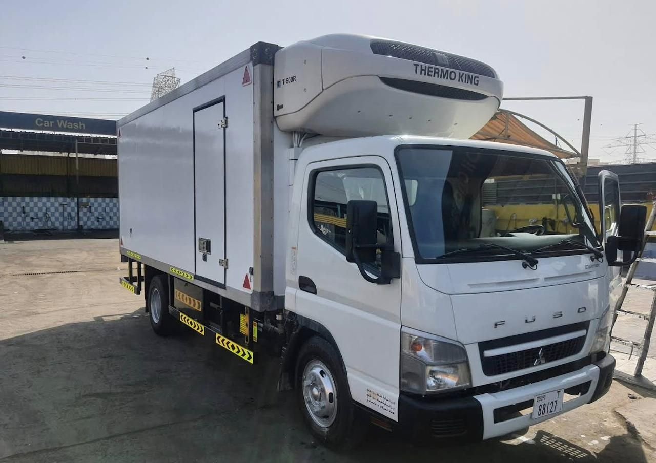 Chiller and freezer truck rental UAE